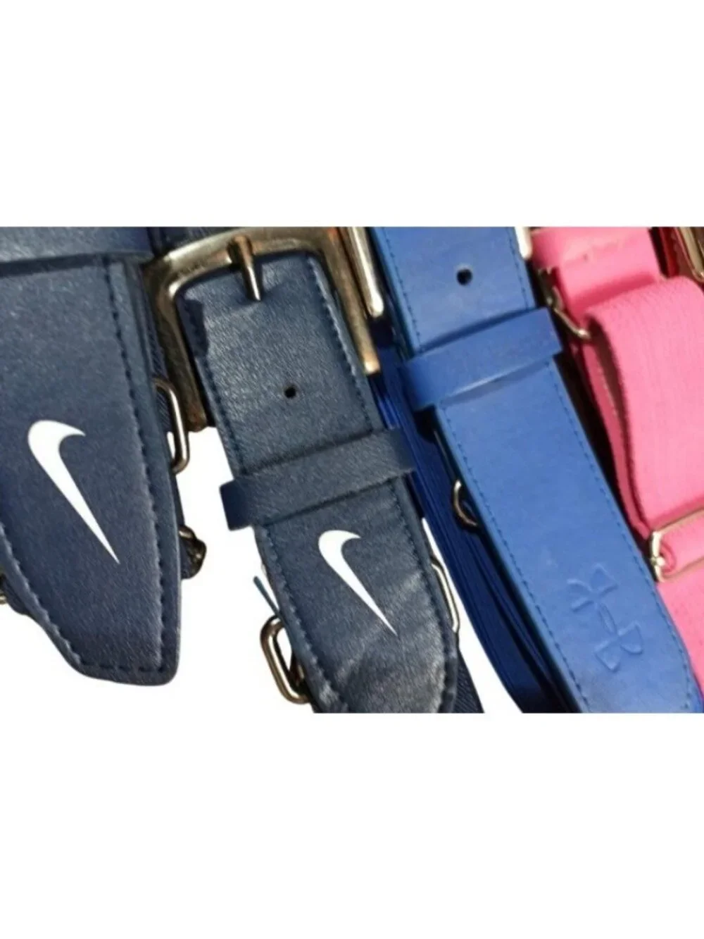 Kids Teen Sports Belts Bulk Lot Variety Brands Sizes Nike Team Uniform Belts